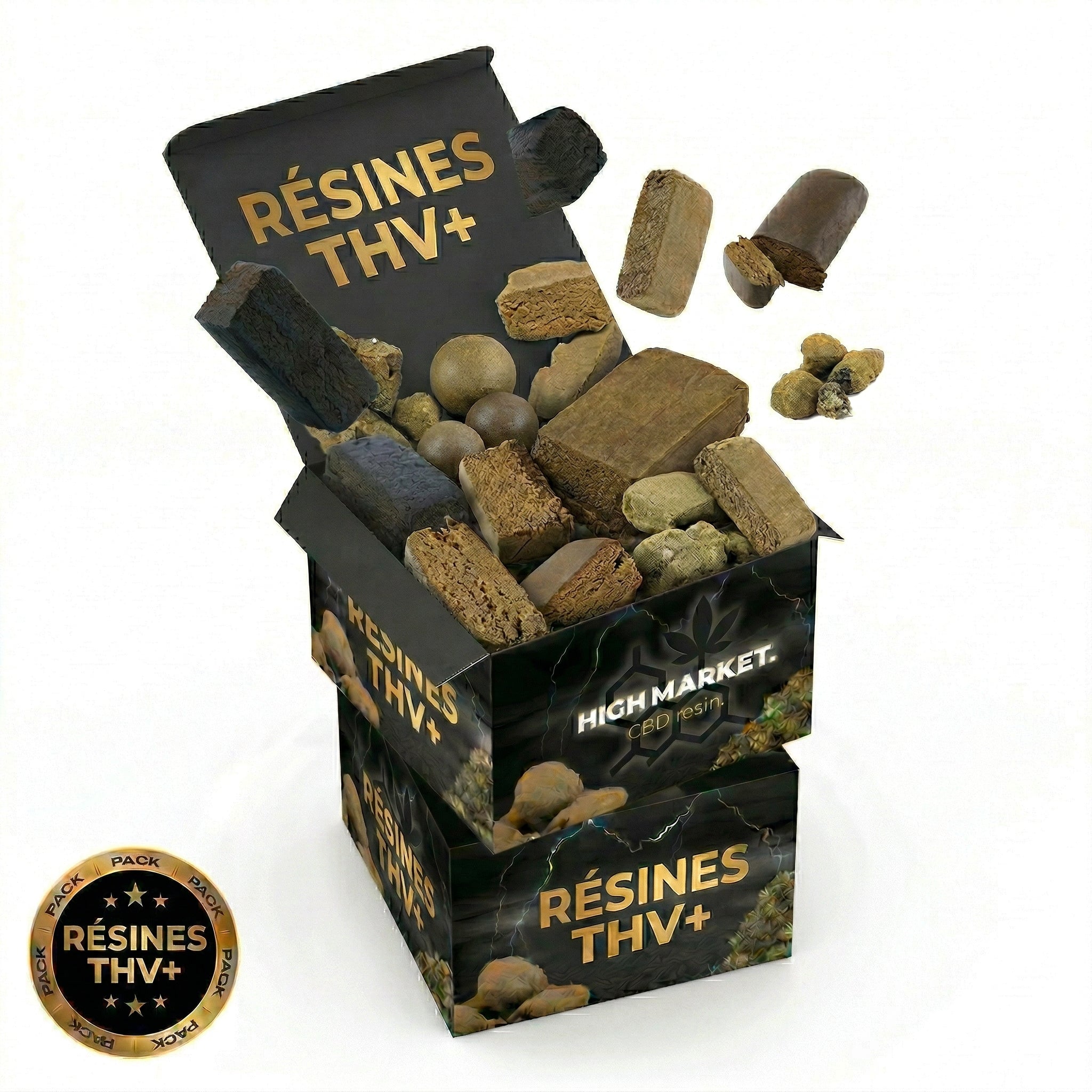 PACK DÉCOUVERTE RÉSINES THV+