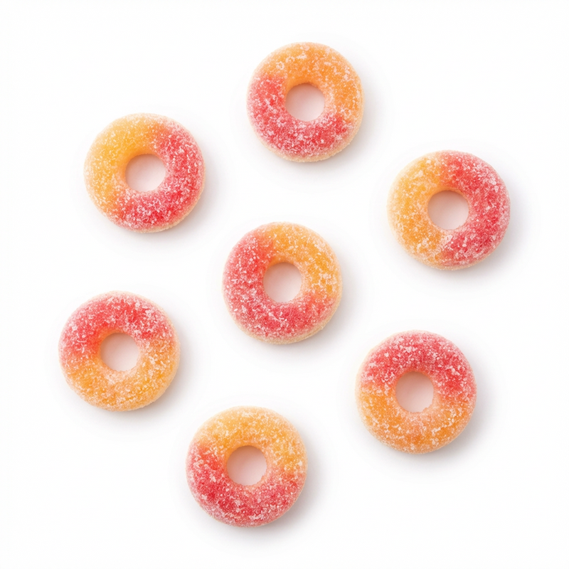 Gummies 5mg D9 - Peach Rings